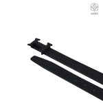 کمربند 3.5 سانت هرمس مشکی-مشکی - Image 2