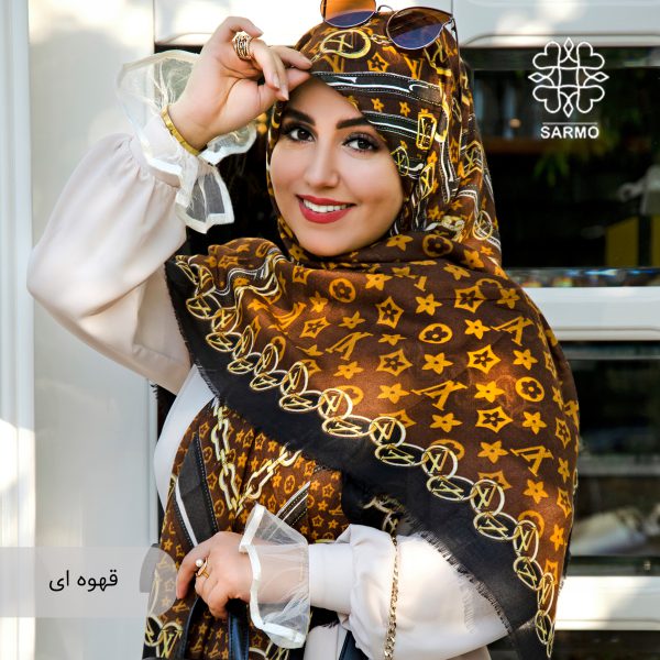 روسری نخ پنبه کمربندی - تصویر 2