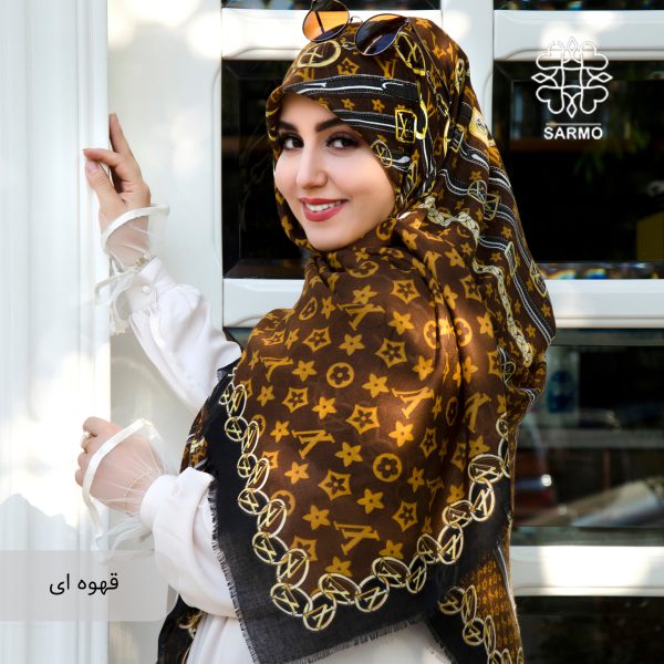 روسری نخ پنبه کمربندی - تصویر 5