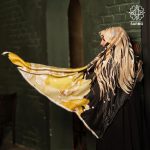 روسری نخ پنبه ماهی - Image 3