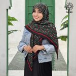 روسری نخ پنبه طرح H - Image 2