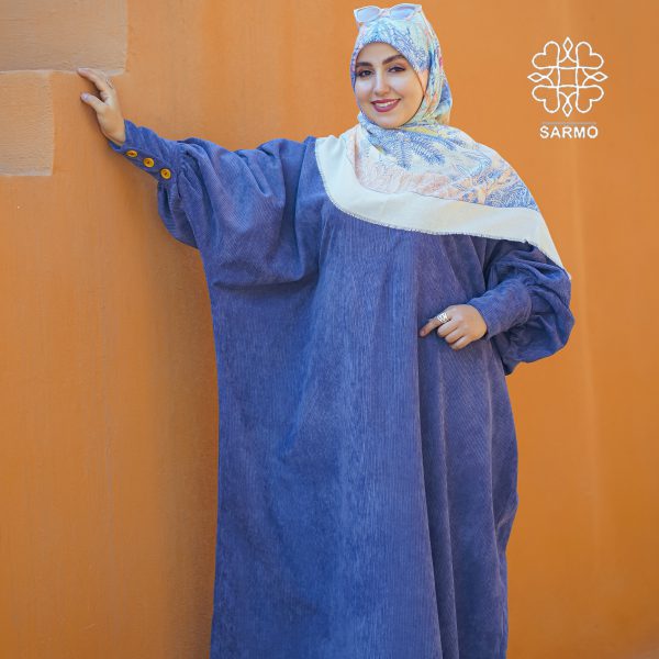 عبا سماء از جنس مخمل کبریتی