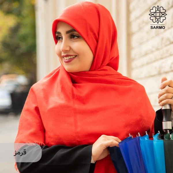 روسری نخ کشمیر آلیس - تصویر 23