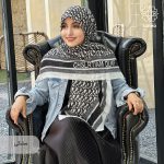 روسری نخ پنبه دیور - Image 2