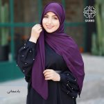 روسری حریر حورا - Image 2