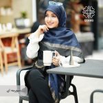 روسری نخ ابریشم رافاگل - Image 5