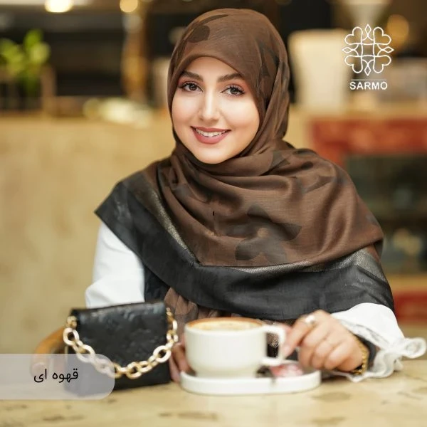 روسری نخ ابریشم رافاگل - Image 8