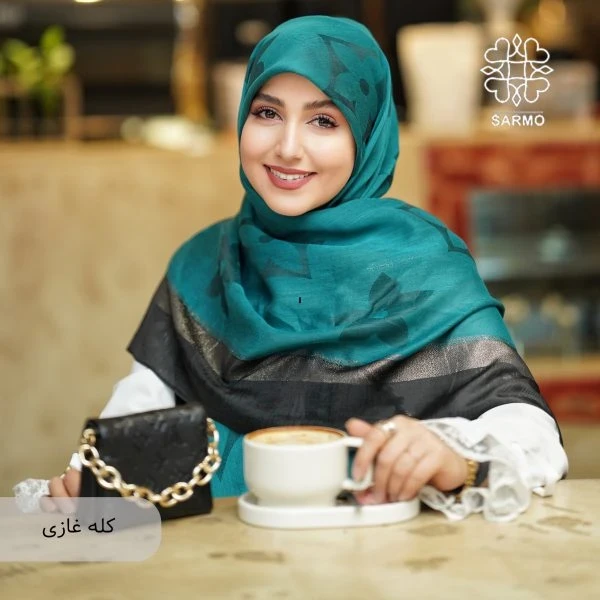 روسری نخ ابریشم رافاگل - Image 9