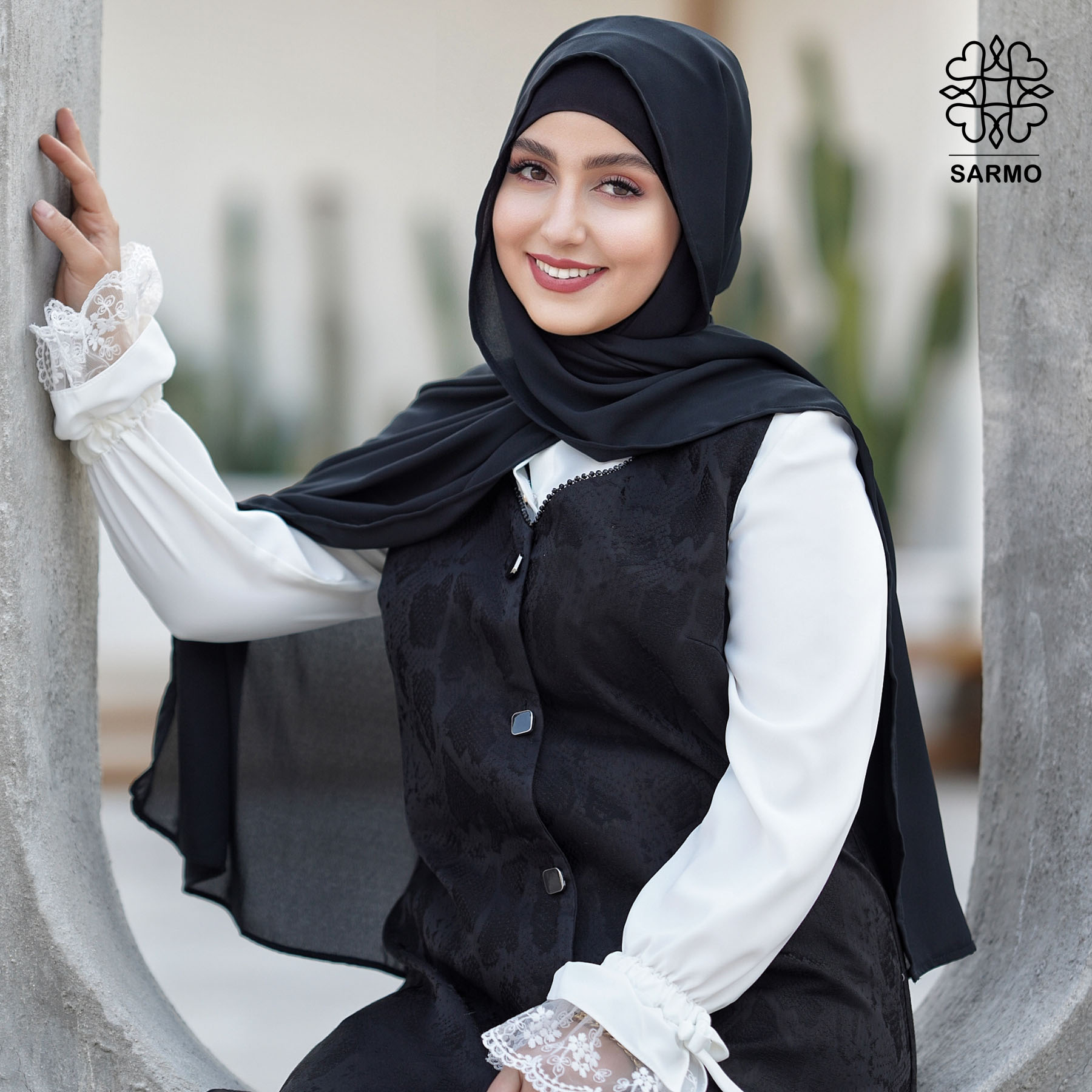 کاور کلاه حجاب کلاه حجاب حورا - Image 1