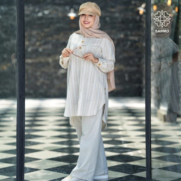 شومیز لینن نسیم - Image 7