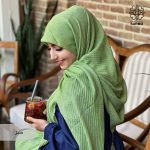 روسری نخ پلیسه اکلیل - Image 13