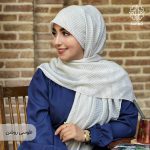 روسری نخ پلیسه اکلیل - Image 10