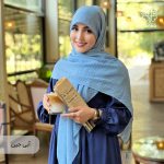 روسری نخ پلیسه اکلیل - Image 3