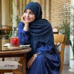 روسری نخ پلیسه اکلیل - Image 4