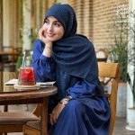 روسری نخ پلیسه اکلیل