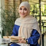 روسری نخ پلیسه اکلیل - Image 5