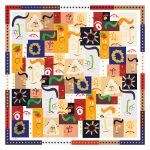 روسری نخ پنبه پیکاسو - Image 4