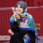 روسری نخ پنبه جنگل - Image 2