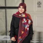 روسری نخ پنبه مثلثی - Image 14