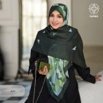 روسری نخ پنبه مثلثی - Image 10