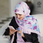 روسری نخ پنبه مثلثی - Image 16