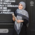 روسری نخ پنبه ولن - Image 2