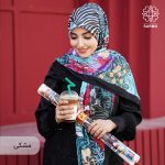 روسری نخ پنبه جنگل - Image 4