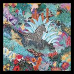 روسری نخ پنبه جنگل - Image 6