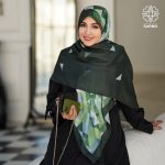 روسری نخ پنبه مثلثی