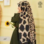 روسری نخ پنبه پلنگی - Image 10