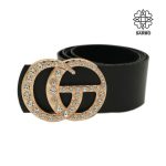 کمربند گوچی نگین دار