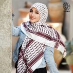 روسری نخ پنبه کوفیا