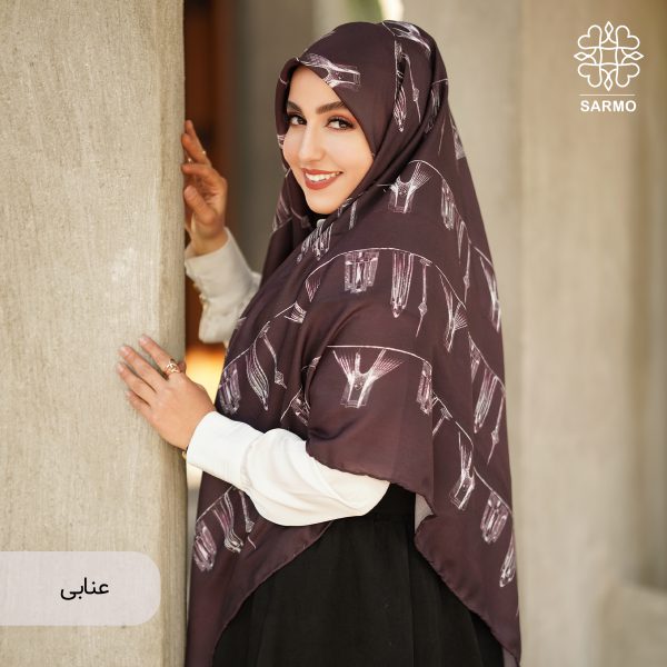روسری نخ پنبه آریا - تصویر 2