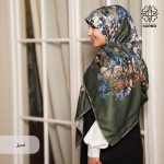 روسری نخ پنبه پروانه - Image 6