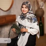 روسری نخ پنبه پروانه - Image 8