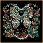 روسری نخ پنبه پروانه - Image 13