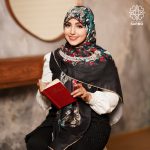 روسری نخ پنبه پروانه