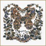 روسری نخ پنبه پروانه - Image 9