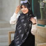 روسری نخ پنبه آریا