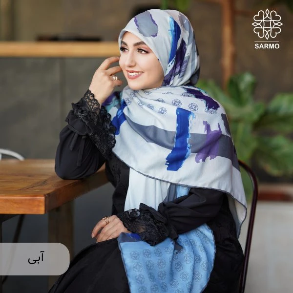 روسری نخ پنبه سارنگ -اقتصادی - تصویر 12