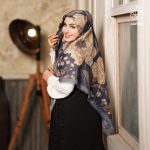 روسری نخ پنبه مگنولیا - Image 2