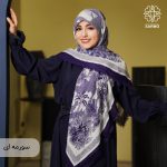 روسری نخ پنبه جزیره - Image 3