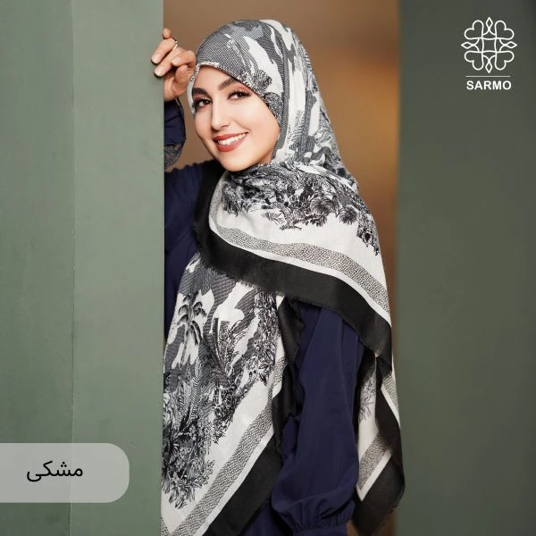 روسری نخ پنبه جزیره - تصویر 4