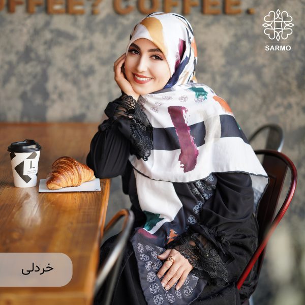 روسری نخ پنبه سارنگ -اقتصادی - تصویر 2
