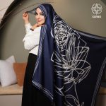 روسری نخ پنبه رزا