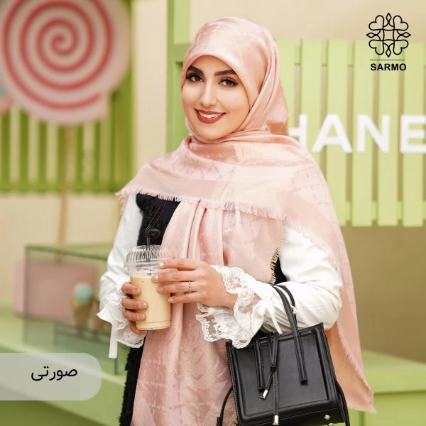 روسری نخ ابریشم یکتا گل - تصویر 6
