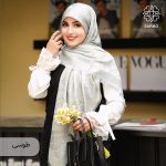 روسری نخ ابریشم یکتا گل - Image 9