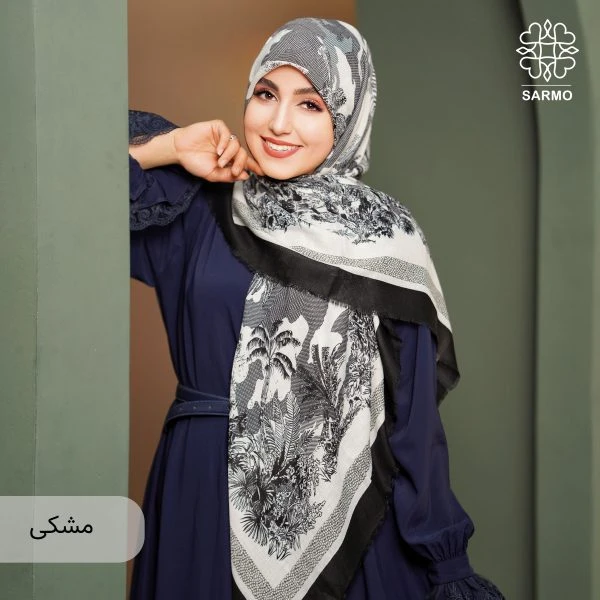 روسری نخ پنبه جزیره - تصویر 5