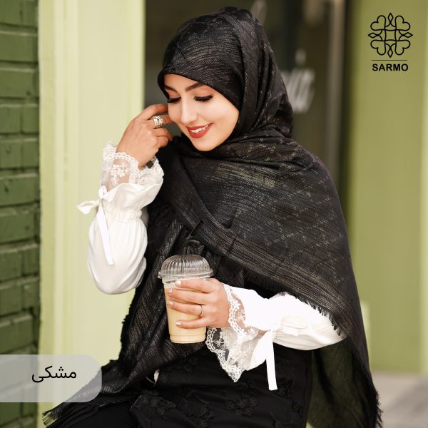 روسری نخ ابریشم یکتا گل - تصویر 7