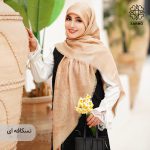 روسری نخ ابریشم یکتا گل - Image 4